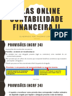 Provisões Slide