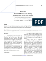 Zoonoses From Poultry