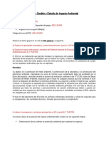 T1 de Gestión y Estudio de Impacto Ambiental