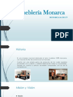 Proyecto de Finanzas de Mueblería Monarca