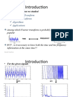 in Previous Sessions We Studied: Meaning of Transform Types of Transforms Algorithms Applications