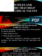 Sources of Ethical Values - Done