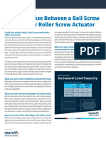 DCUS MD Ball Screw Roller Screw FAQ PDF