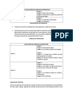 Aplicación Del Ejercicios