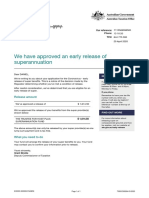 Early Release Superannuation Approval 7115569398585