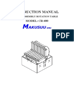 Coil Assembly Rotation Table CR-400