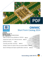 Ommic: Short Form Catalog 2014