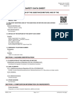 Safety Data Sheet: Section 1. Identification of The Substance/Mixture and of The Company/Undertaking