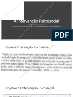 A Intervenção Psicossocial SLIDES PDF