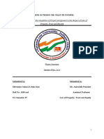 PROJECT Doctrine of Feeding The Grant by Estoppel