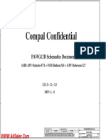 Lenovo G475AX - GX Compal LA-6755P - LA-6757P Rev1.0 Schematic PDF