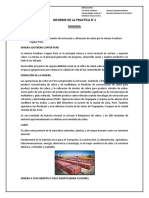 Informe de La Practica 1. Mineria