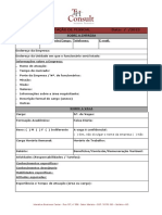 Formulário de Descrição e Abertura de Vaga TH Consult