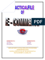 E Commerce Practical File