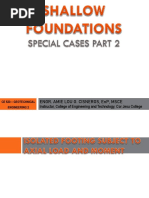 Shallow Foundations - Special Cases Part 2