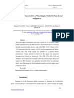 Power and Torque Characteristics of Diesel Engine Fuelled by Palm-Kernel Oil Biodiesel