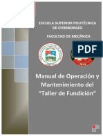 Manual Del Taller de Fundición