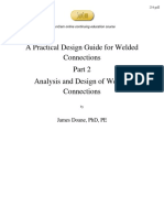 A Practical Design Guide For Welded Connections Analysis and Design of Welded Connections