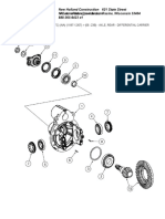 Axle, Rear - Differential Carrier