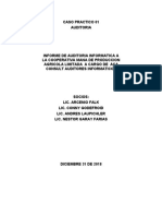 Caso Practico A Informe de Auditoria