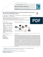 New Powder Material Obtained From Spent Coffee Ground and Whey Protein PDF