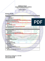 PT 1 Midterm Rubric