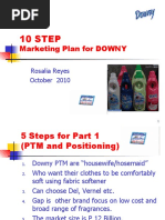 10 Step: Marketing Plan For DOWNY