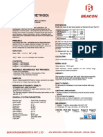 Urea (Ned Method) : CODE NO. PACK SIZE Reagent 1 Reagent 2 Reagent 3