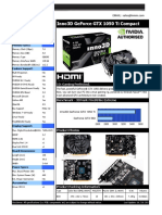 Inno3D Geforce GTX 1050 Ti Compact: PN: N105T-1Sdv-M5Cm