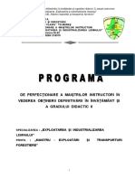 Exploatarea Si Industrializarea Lemnului - Exploatari Si Transporturi Forestiere - Def & Grad II PDF