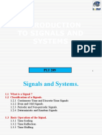 To Signals and Systems