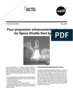 NASA Facts Four Propulsion Enhancements Planned For Space Shuttle Fleet by 2005