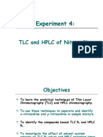 Experiment 4:: TLC and HPLC of Nitroanilines