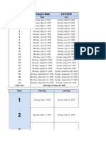 LSAT Schedule