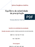 Equilibrio de Precipitacao PDF