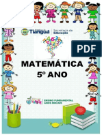 Atividades de Matemática 5º Ano Mês de Abril