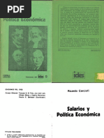 Carciofi - Salarios y Política Económica PDF