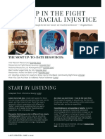 Allyship in The Fight Against Racial Injustice: Start by Listening