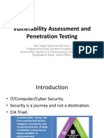 Vulnerability Assessment and Penetration Testing