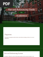 Harvard Referencing Guide