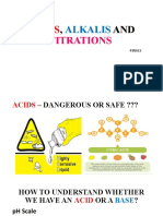 Acids: Alkalis