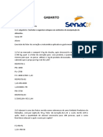 Exercíco Fator de Correção - GABARITO