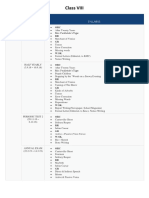 Class VIII PDF