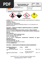 HS - Hipoclorito de Sodio