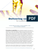 Delivering Value To Customers PDF