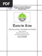 Torta de Riso: Philippine Christian University