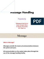 Message Handling: Presented by