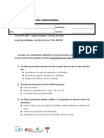 Ficha de Avaliação Dos Conhecimentos - UFCD - 0627 - Cinfu