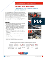 Auto-Feed Beveling Machine From Steelmax