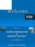 Slope Stabilization & Erosion Control